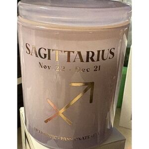 Sagittarius Single Wick Candle Glass Guava Mandarin Optimist/Passion/Fun Zodiac